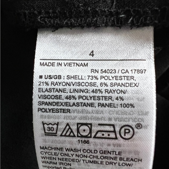 NWT Banana Republic Black Faiza Tuxedo Jumpsuit Size 4 - Picture 11 of 13